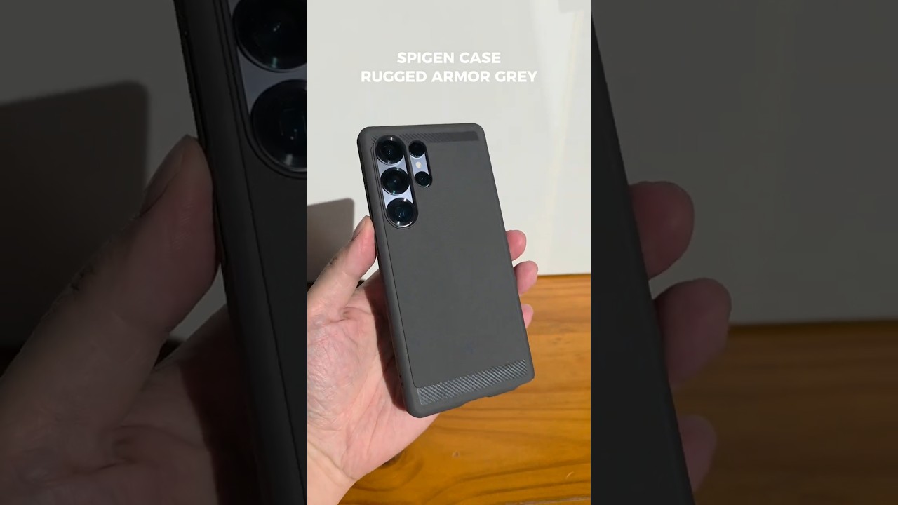 S25 Ultra Spigen Rugged Armor Grey