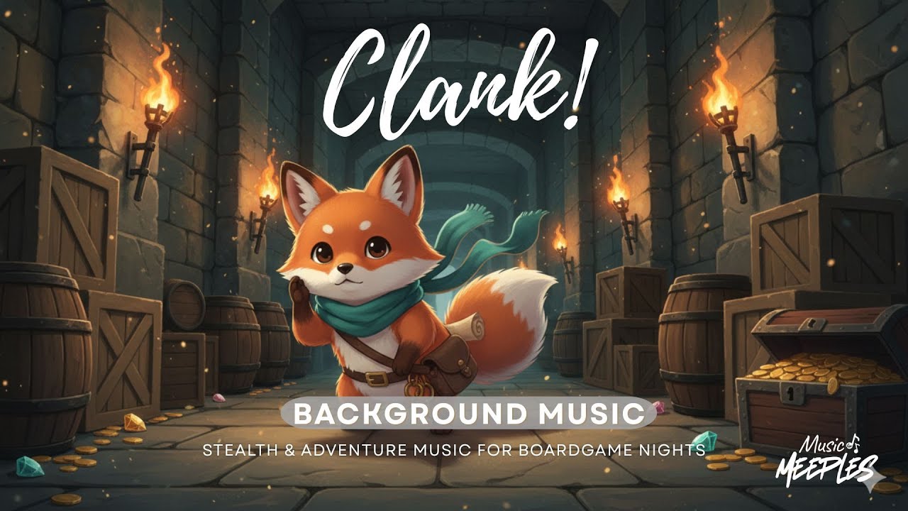 Clank! – 4 Hours of Cinematic Dungeon BGM for Board Games | Stealth & Adventure Music