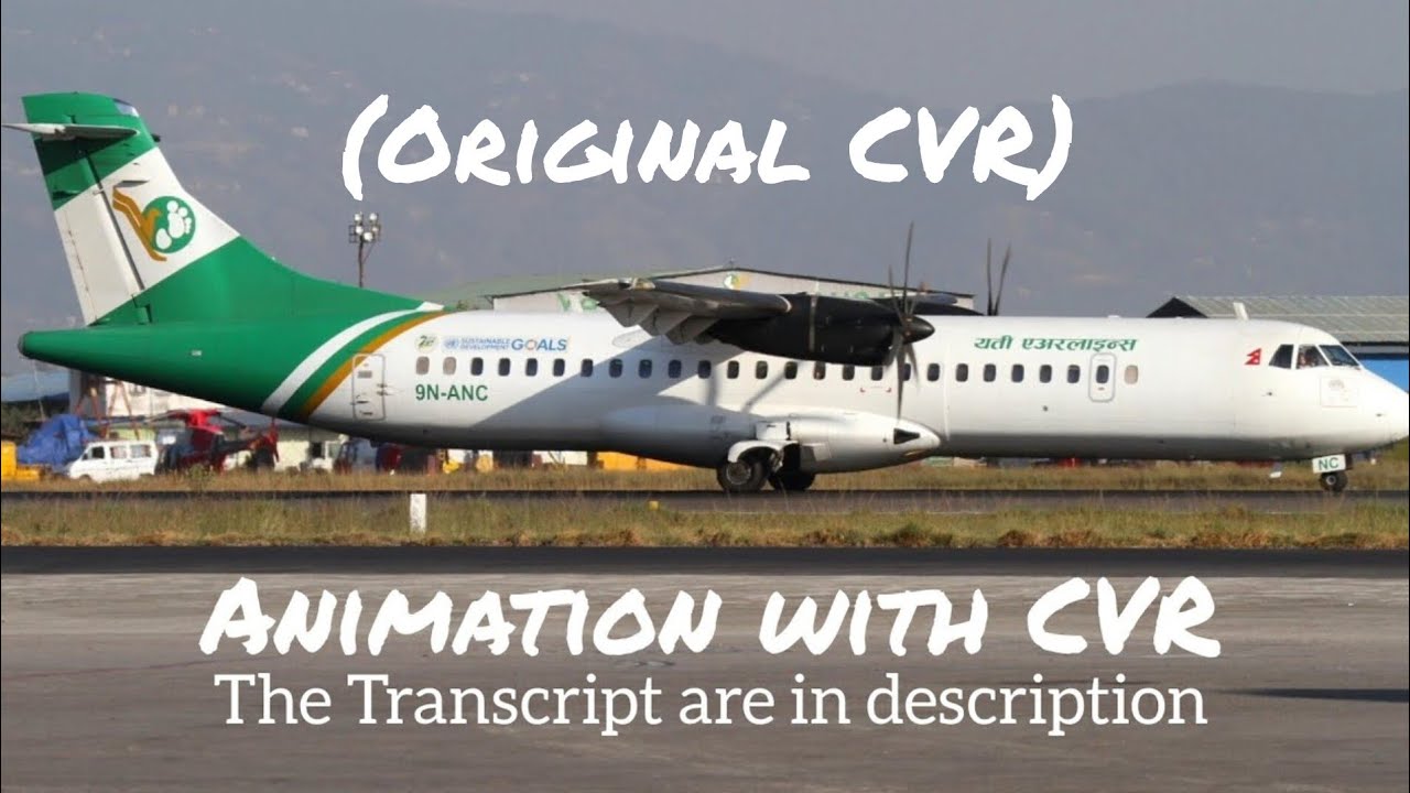 Yeti Airlines Flight 691 Crash || Animation with CVR. (Subtitles/CC On)