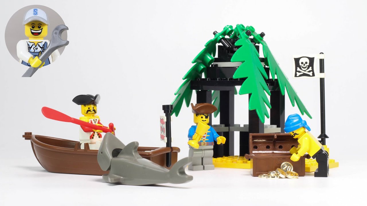 Lego Pirates 6258 Smugglers Shanty  / Beuteh&ouml;hle Stop motion speed build