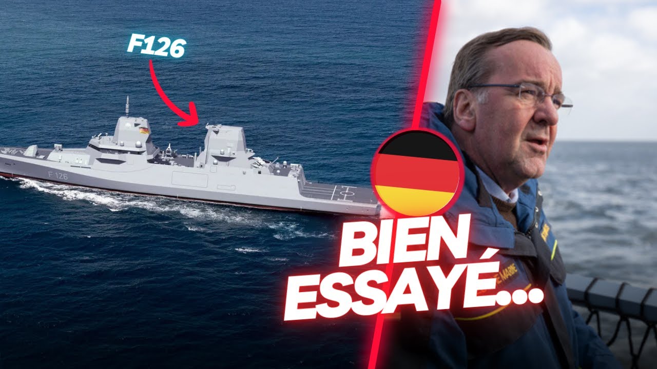 Les ALLEMANDS ne savent PLUS faire une frégate ? (F126)