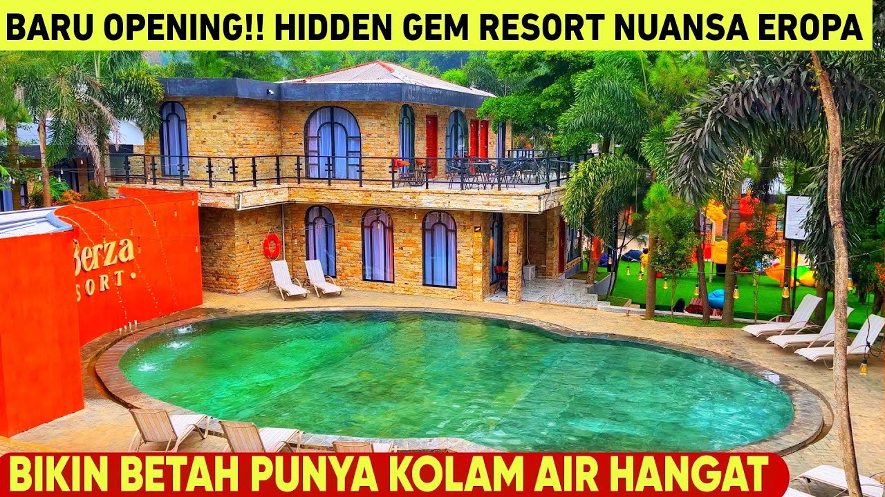 LA BERZA RESORT SUBANG‼️ RESORT BARU DI CIATER SUBANG DENGAN NUANSA EROPA PUNYA KOLAM AIR HANGAT‼️