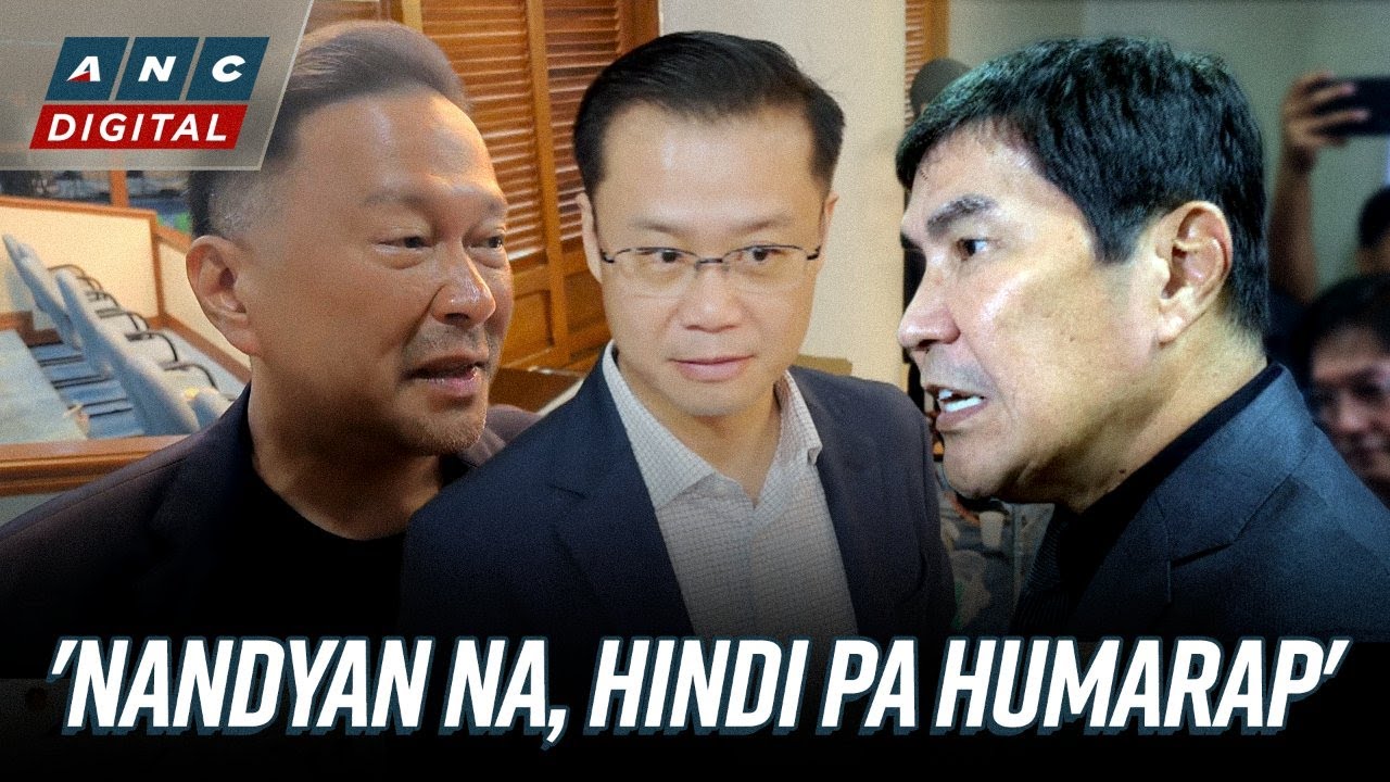 WATCH: What Erwin, JV, Sherwin say after 18 ex-bodyguards skip Blue Ribbon meeting | ANC