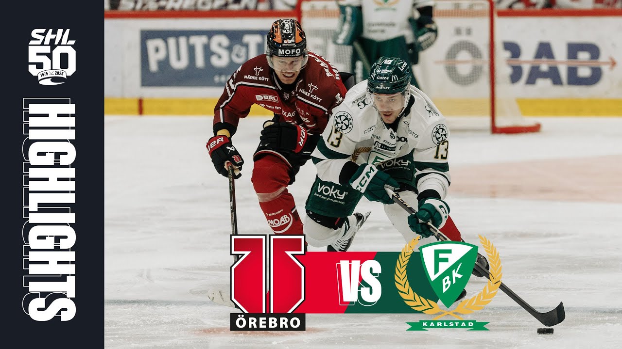 &Ouml;rebro vs F&auml;rjestad | 4 december 2025 | Highlights