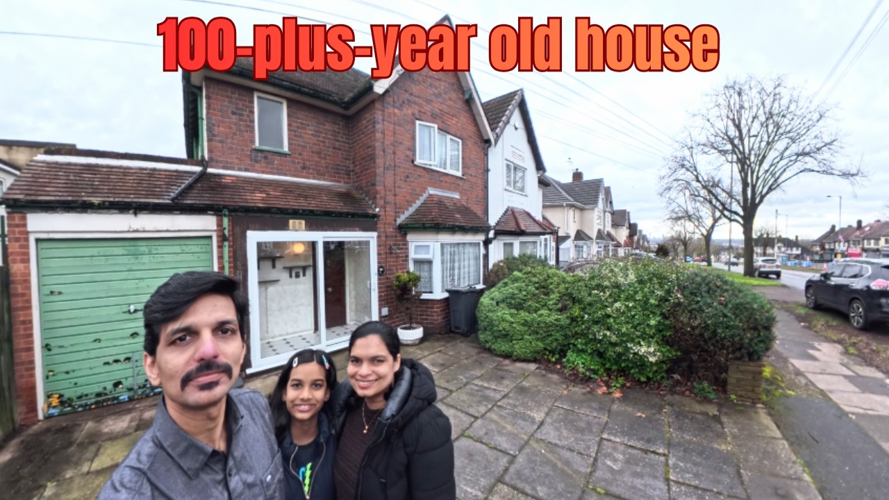 We Bought a 100-Year-Old House in England… Take a Look Inside | The7thGunMan