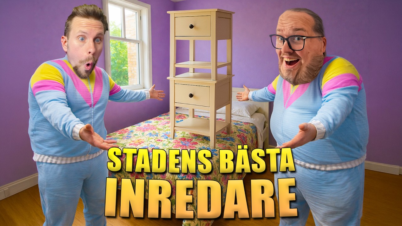 ANSTÄLL INTE OSS FÖR ATT INREDA!