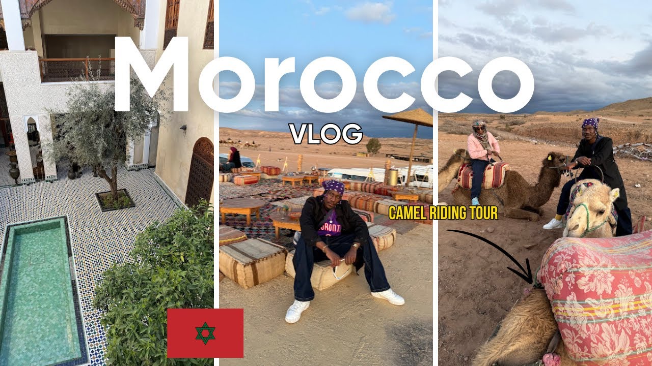 Morocco Adventures🇲🇦 | Medersa Ben Youssef, Souks Market & Camel Ride 🐪