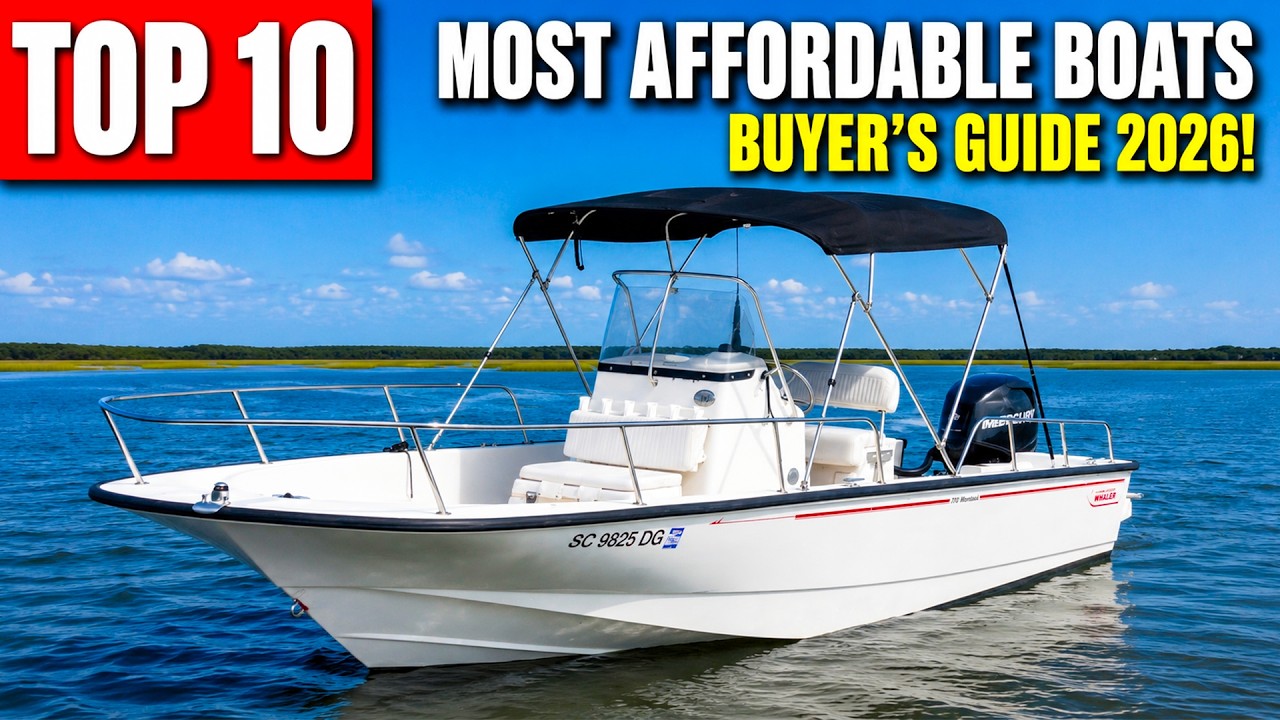 TOP 10 MOST Affordable Boats For 2026!