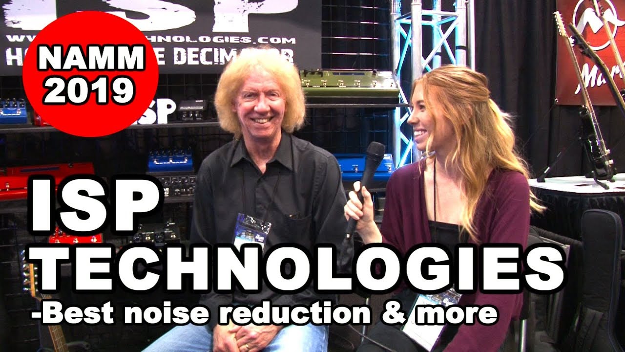 ISP Technologies Decimator explained Best guitar noise reduction NAMM 2019 Rocktron Hush founder