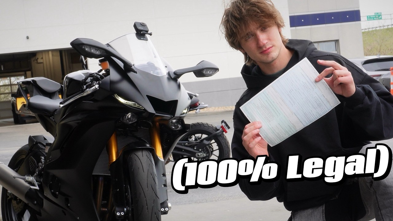 Officially the LAST street legal Yamaha R6