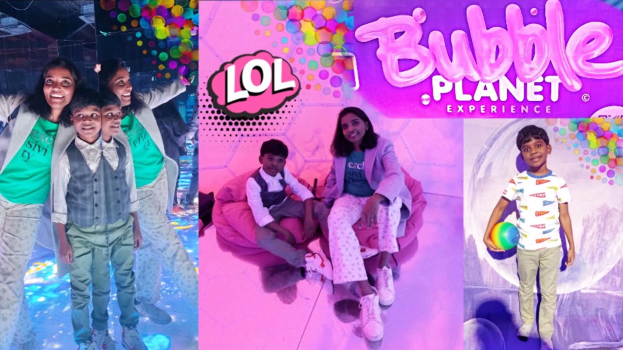 Bubble Planet experience in London | Indoor play | Wembley Bubble World | | UK Tamil | தமிழ் Vlog