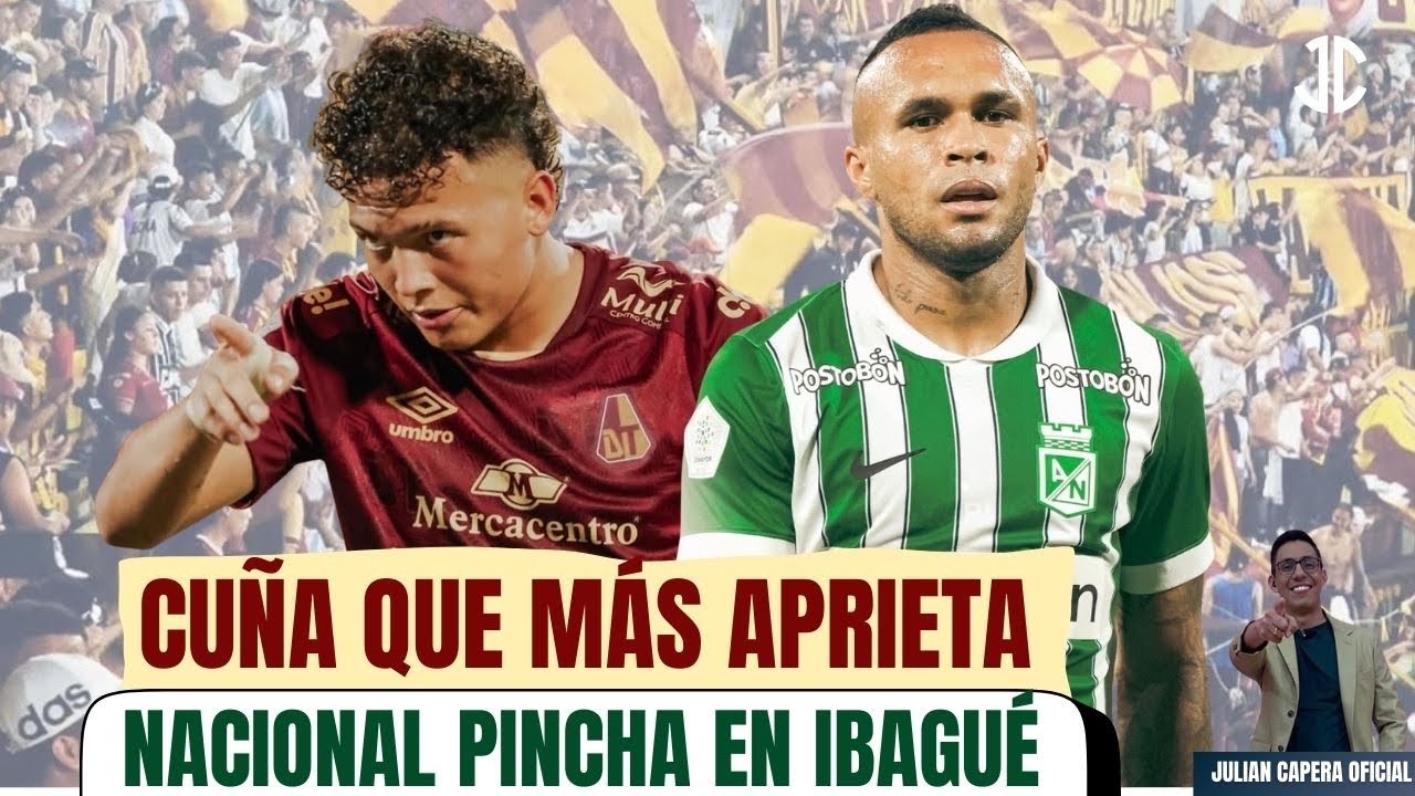 🚨🐷 ¡CUÑA QUE MÁS APRIETA! TOLIMA SE MANTIENE EN LOS 8 🟢 NACIONAL ROTA Y PINCHA ANTES DE SUDAMERICANA