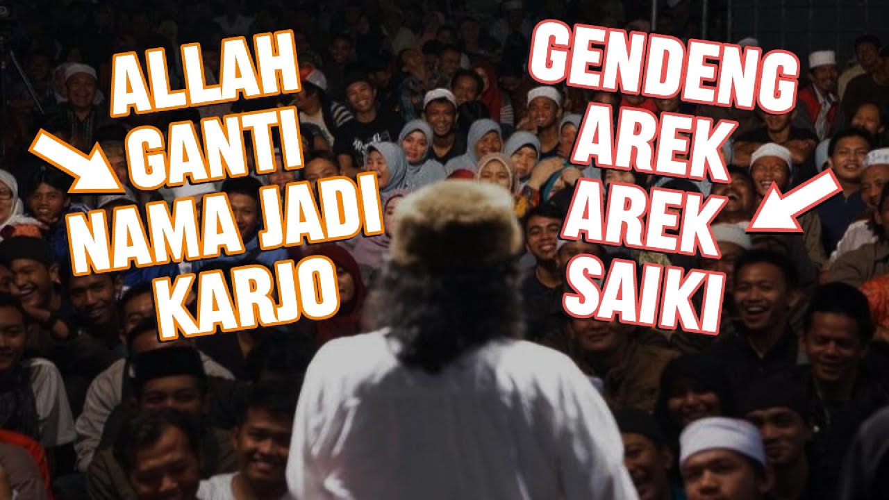 Orang Kok Lucu Terus - Cak Nun (TONTON SAMPE SELESAI YAA)