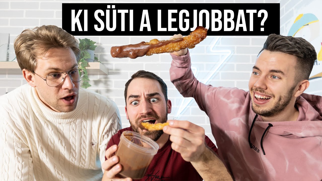 A nagy SÜTÉS PRÓBA: a tökéletes CHURROS TITKA!