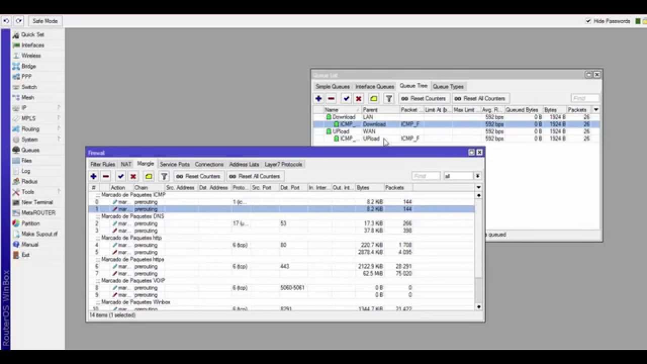 Configurar Mikrotik Wireless - Queue Tree v6