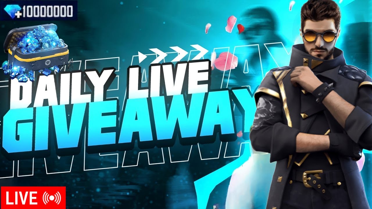 FREE FIRE LIVE GIVEAWAY CUSTOM ROOM | FF LIVE GIVEAWAY DIAMOND 
