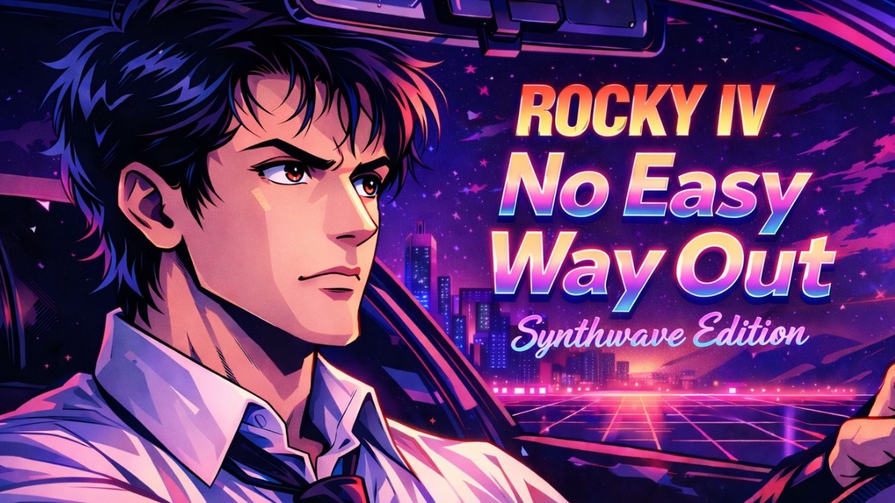 Rocky IV -  No Easy Way out |  Full Instrumental Track from Rocky IV &ndash; Synthwave Edition