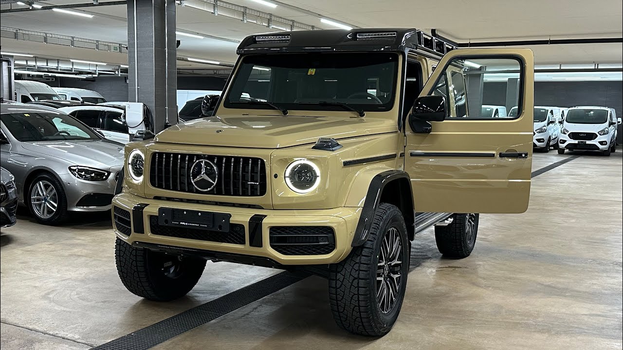 Introducing the New Mercedes G 63 AMG Square: A Bold and Powerful SUV with Attitude