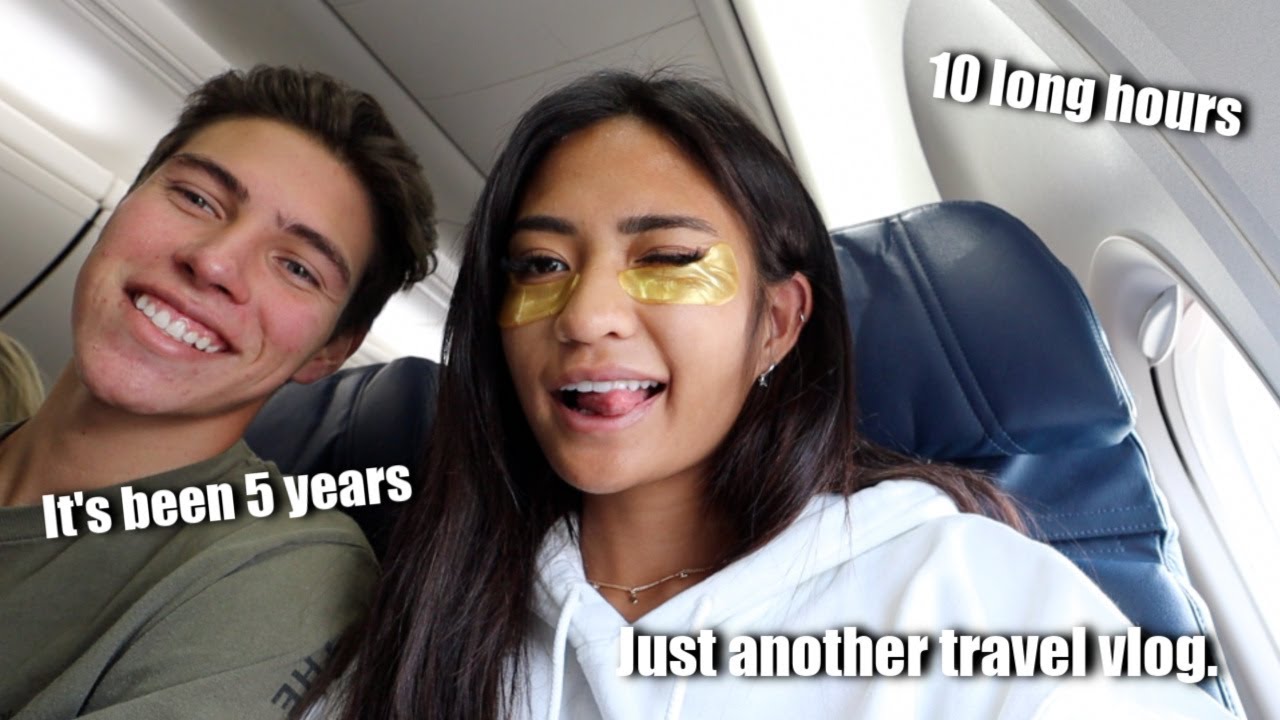 FLYING 10 HOURS TO HAWAI'I (IM COMING HOME!!!)