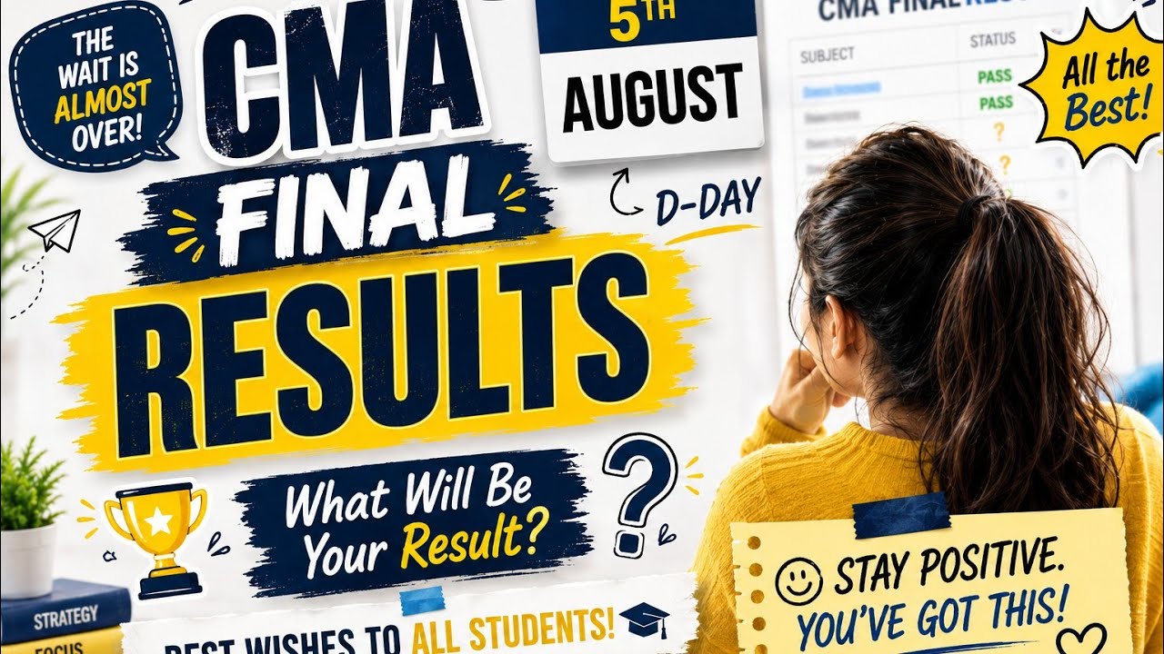 CMA Final & Inter Results | Result Date | June 2026