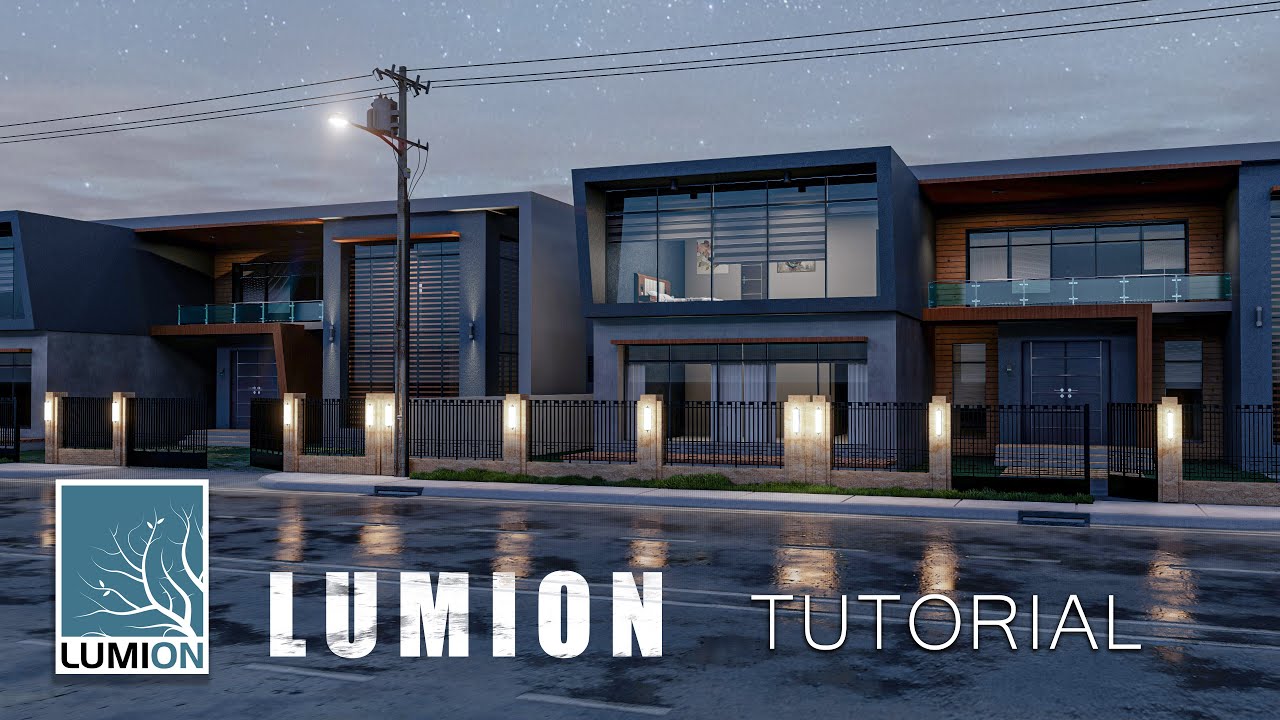 Lumion Dış Cephe Render | Lumion Outdoor Render