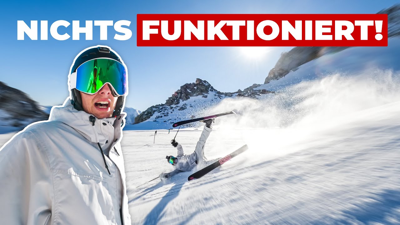 Mein SCHLIMMSTER SKITAG bisher?! NUR FAILS im Snowpark Hintertux?!