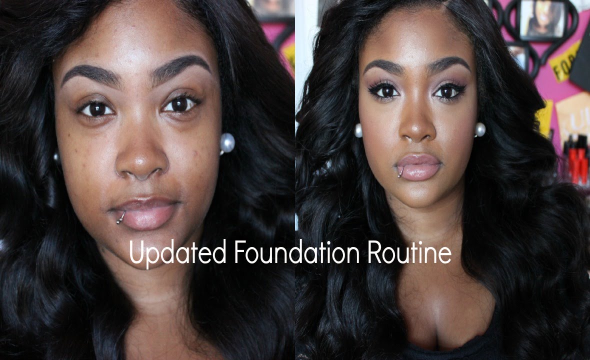 Updated Foundation Routine| Highlight & Contour