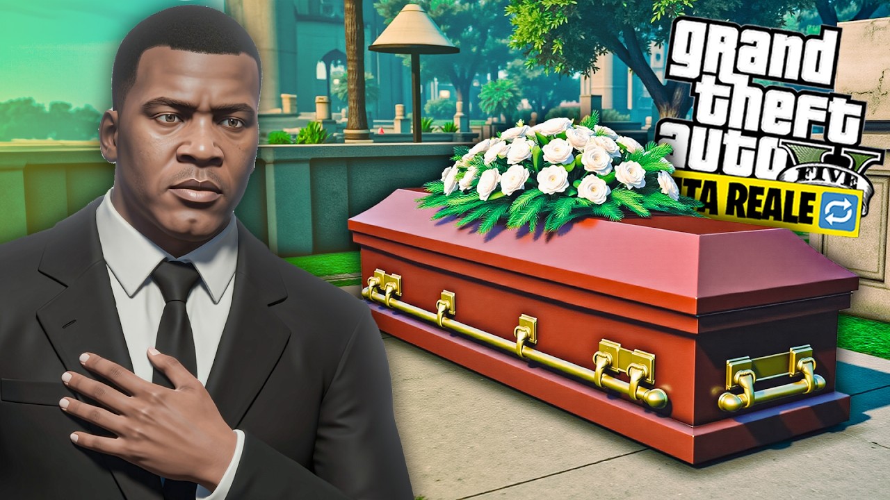 GTA 5 MOD VITA REALE 🔁 - &egrave; M0RTA mia ZIA! ! #16