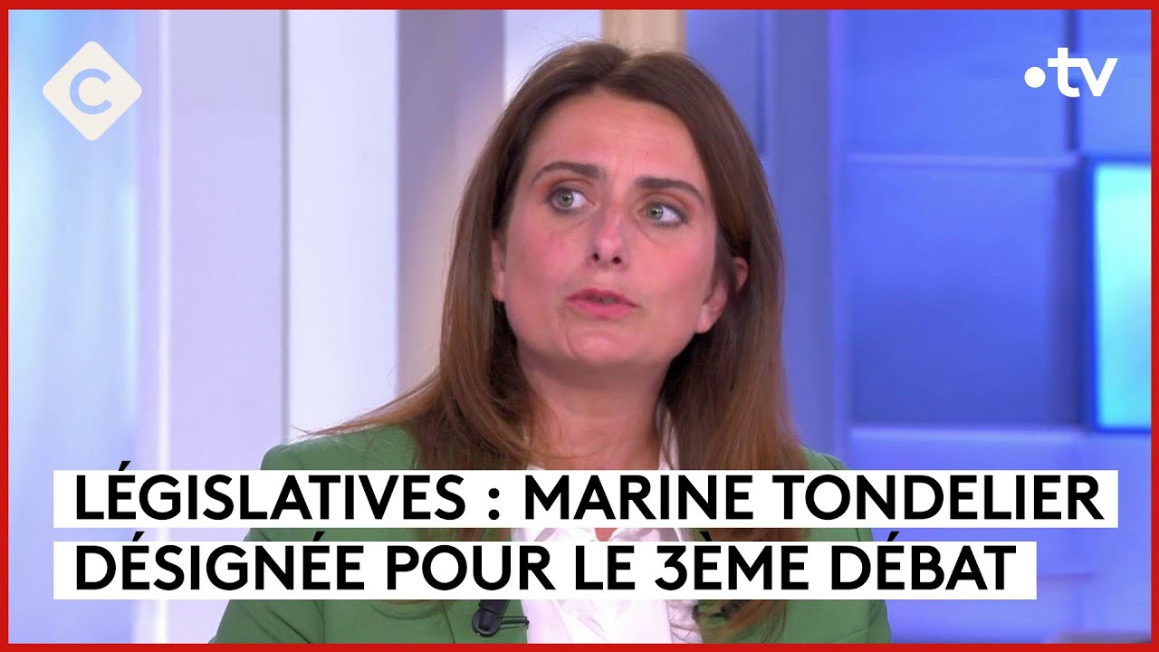 Désistements face au RN : Tondelier fustige Le Maire - C à Vous - 01/07/2024