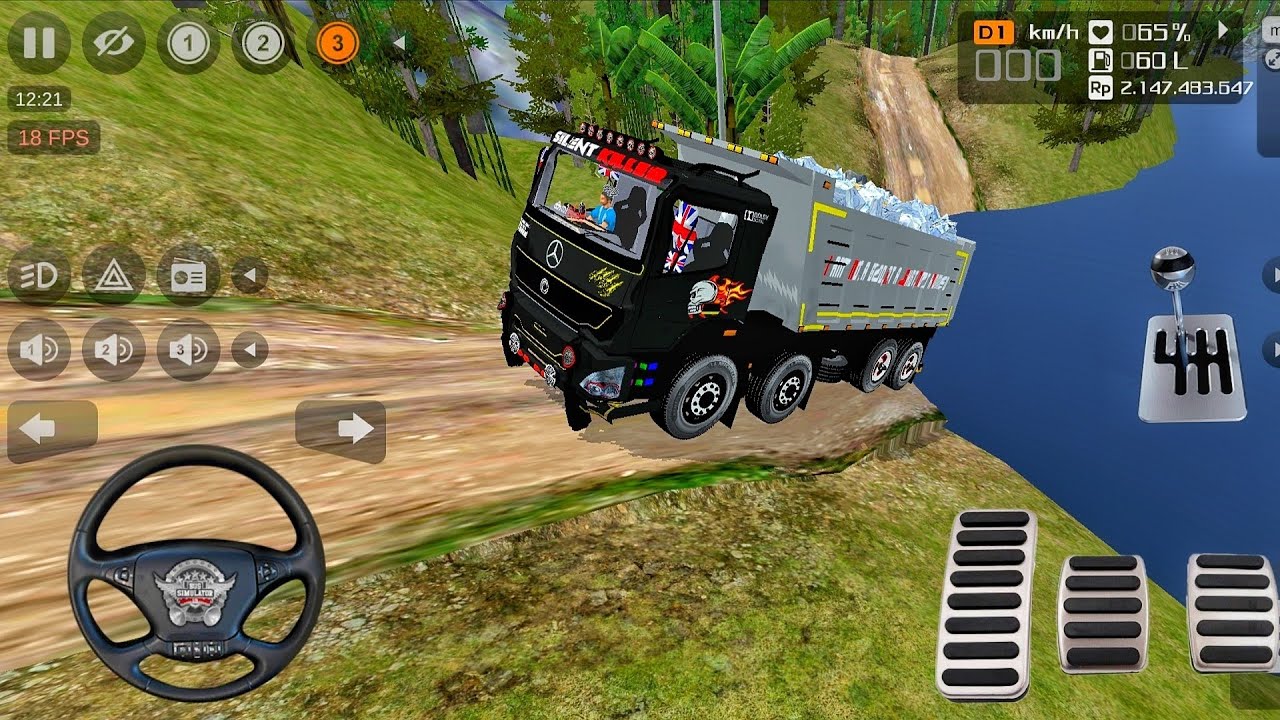 Offroad Indian Truck 🚛 Driving Challenge Game For Bus Simulator Indonesia | Truck Mod 