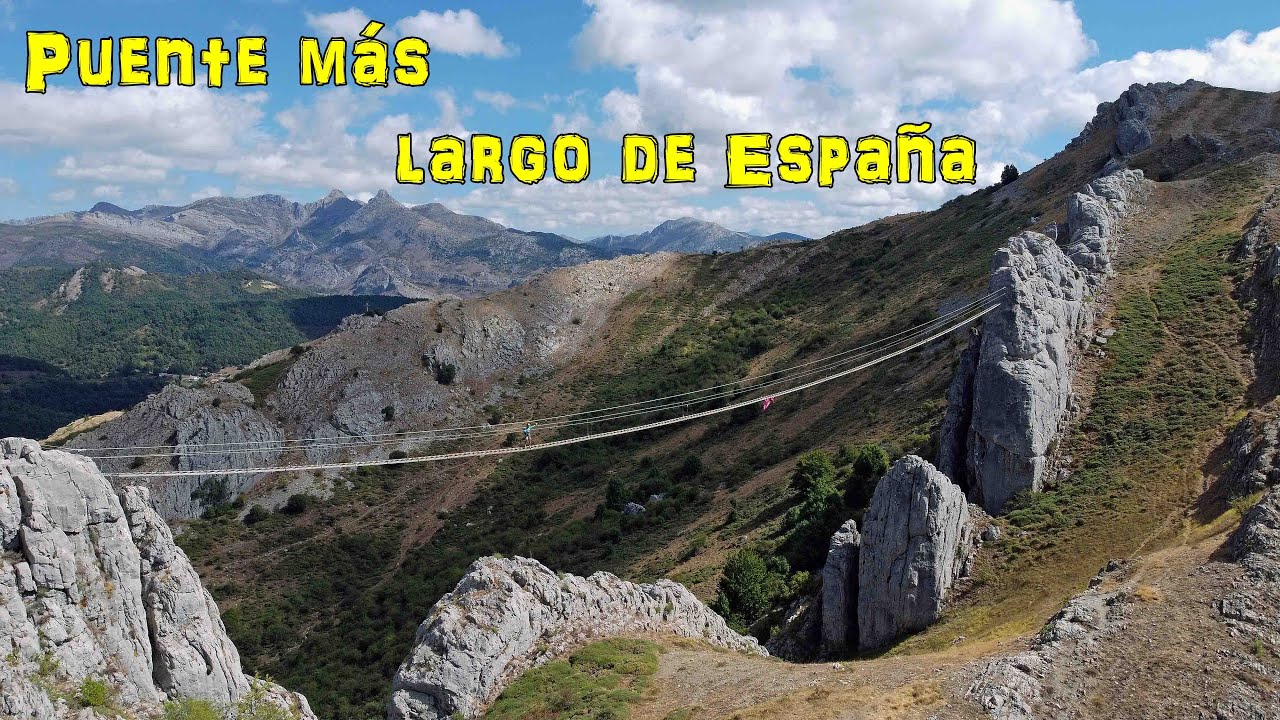 Vía Ferrata Valdetorno (K4), Sabero / León. (Puente más largo de España)