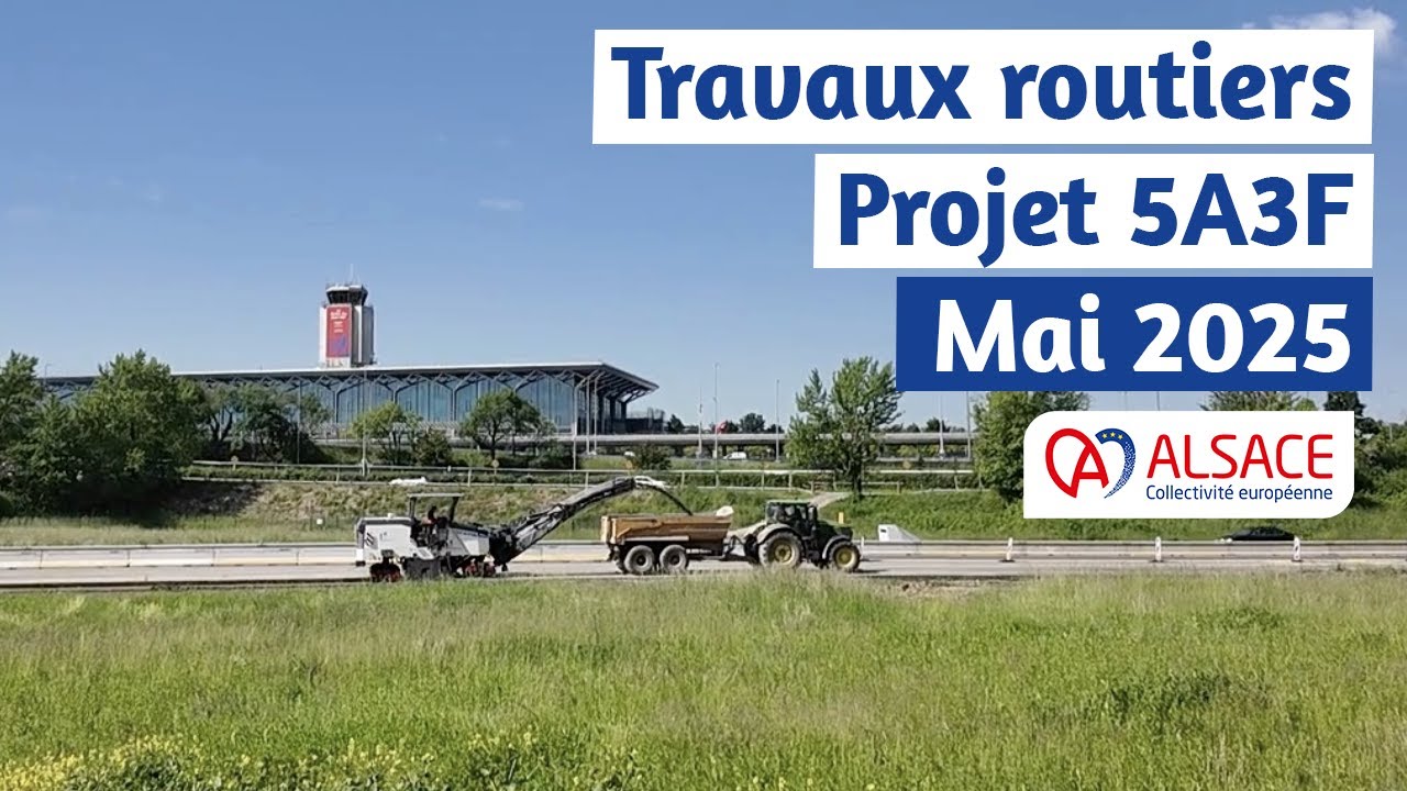 Travaux routiers : Projet 5A3F - Mai 2025
