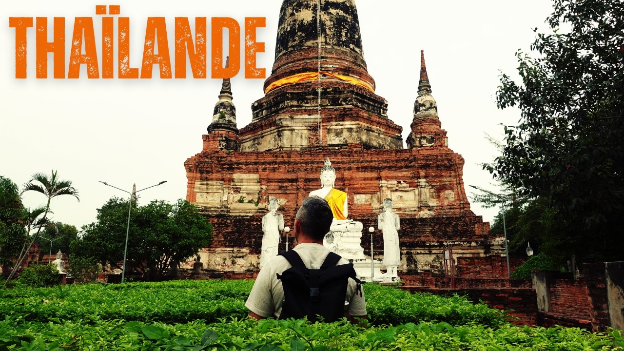 🇹🇭 VLOG 7 – À la découverte du temple le plus incroyable d’Ayutthaya – THAÏLANDE