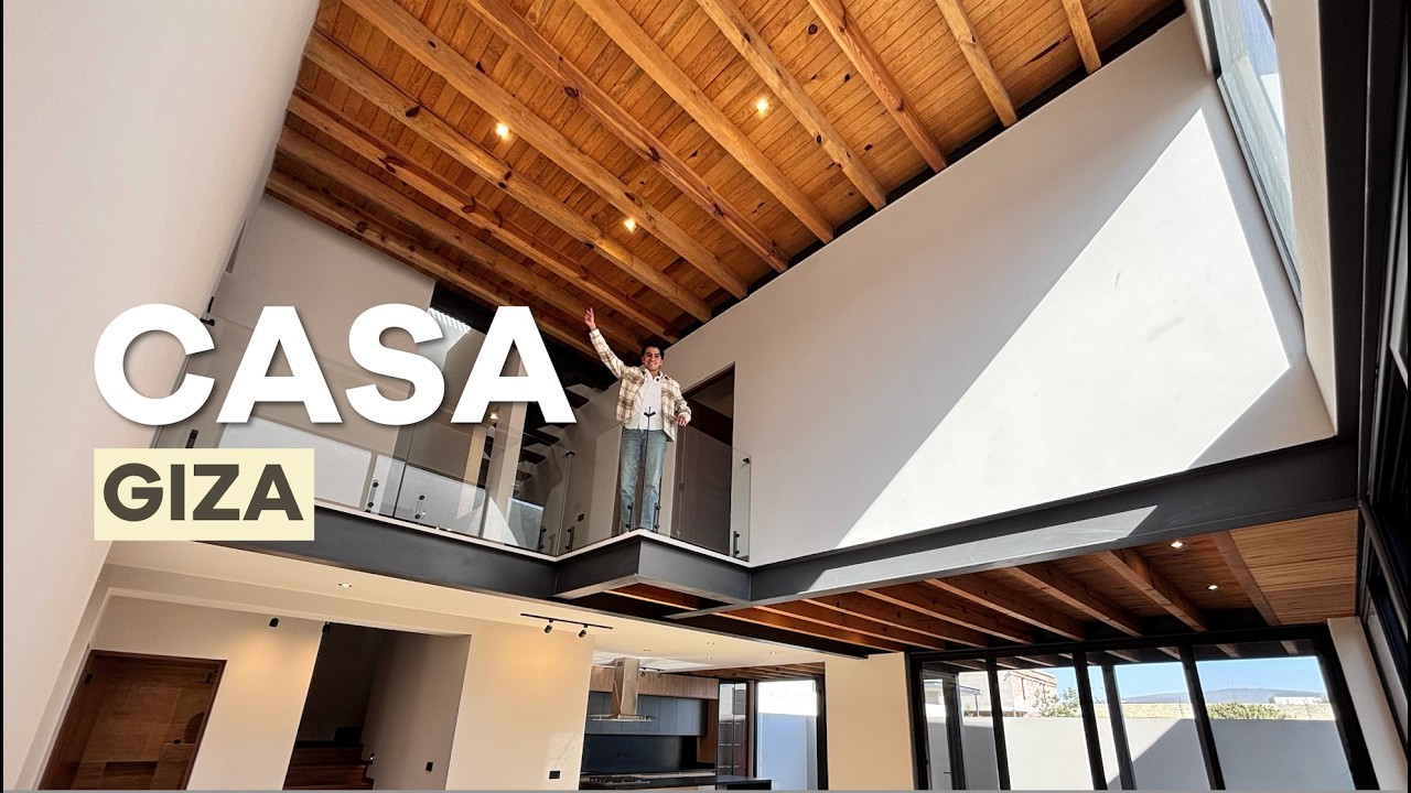 Casa GIZA en Lomas del Campanario: elegancia, espacio y doble altura que impresiona