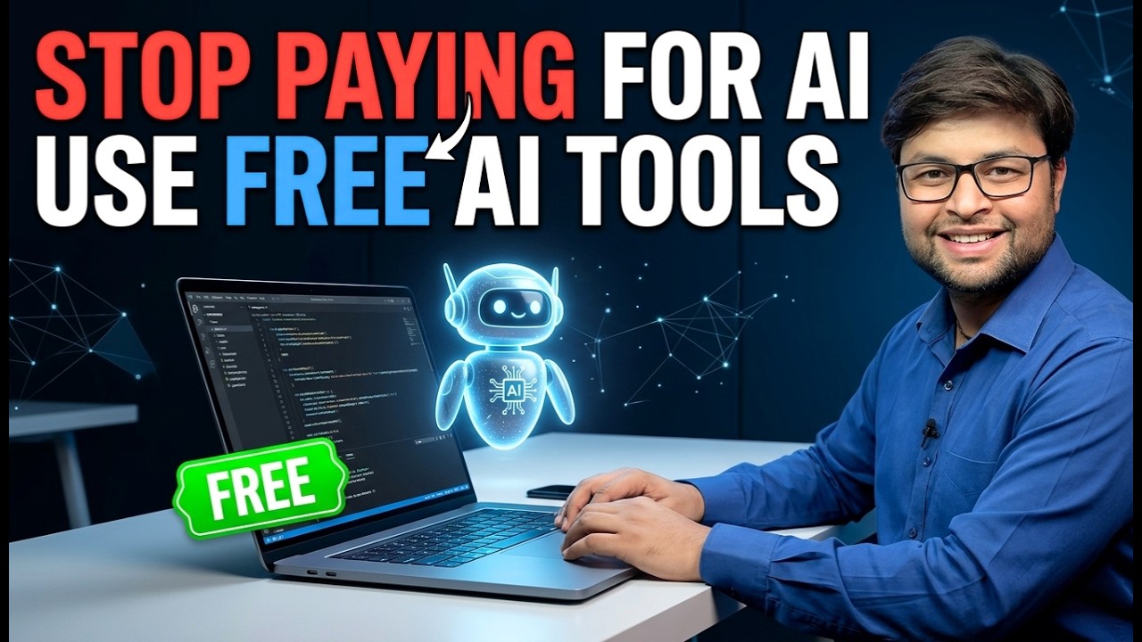 🔥Stop Paying for AI Tools | Best FREE AI for Coding in 2026 | Best AI Coding Setup for Free