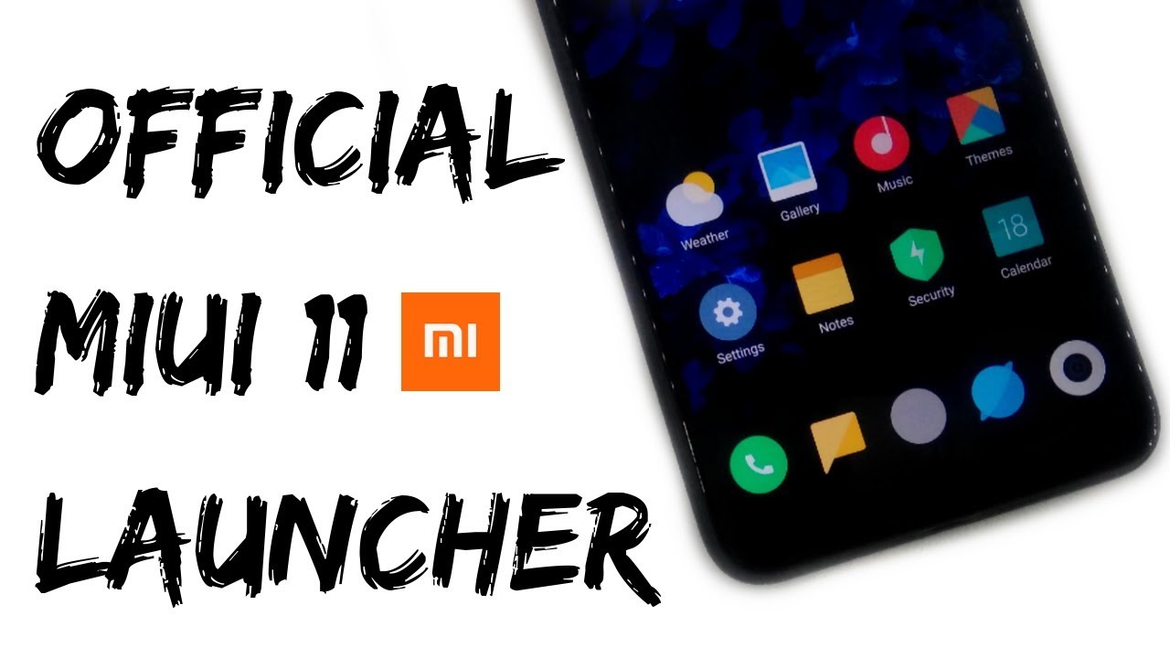 Miui 11 Official Launcher | New App Drawer | New Recent Apps