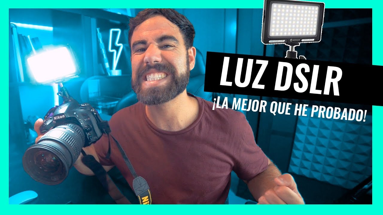 💡 La MEJOR LUZ LED para Grabar Video