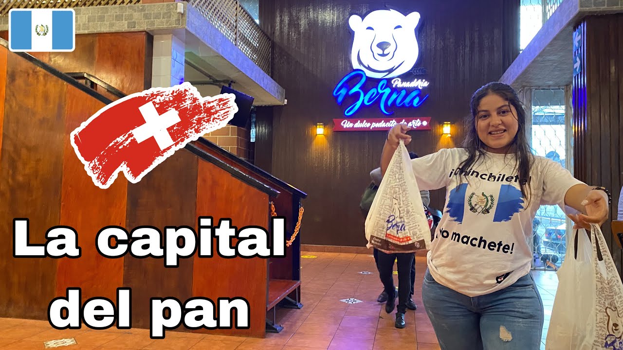 PANADERÍA BERNA la más POPULAR de la CIUDAD de GUATEMALA 🇬🇹 VIDEO 4K | Celinaz 🇸🇻