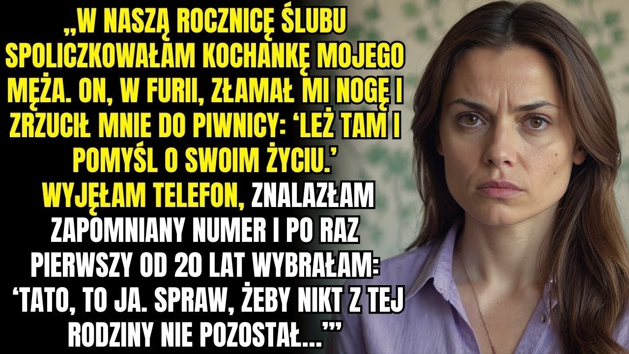 Mój mąż złamał mi nogę z powodu kochanki  Wtedy zadzwoniłam do ojca ‘Nie zostaw nikogo przy