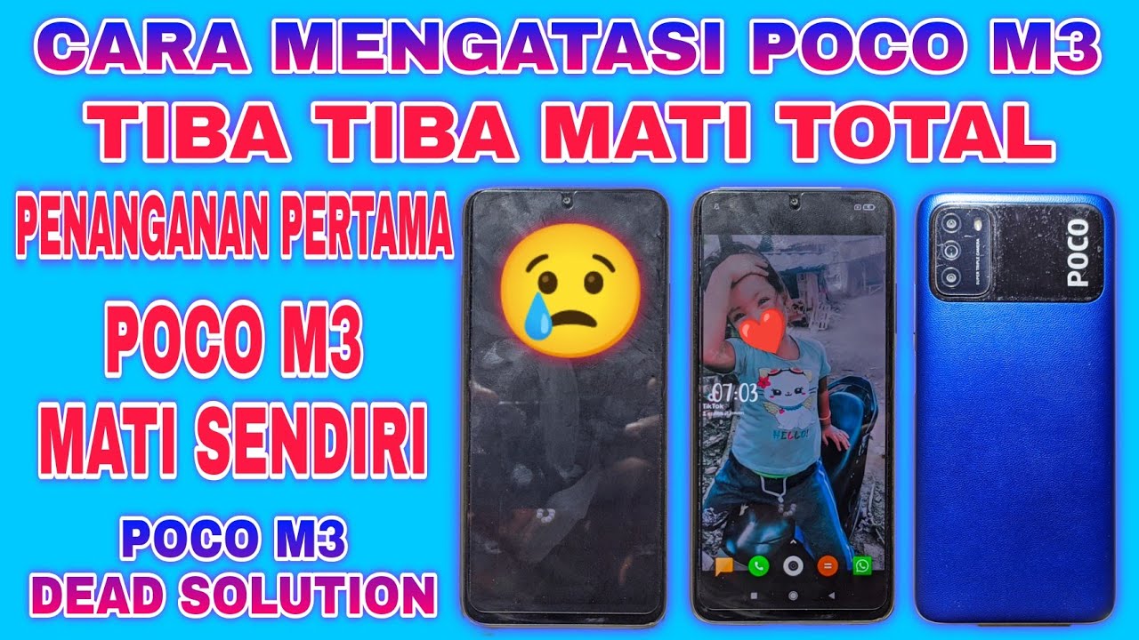 CARA MUDAH MENGATASI POCO M3 MATI TOTAL || HOW TO FIX POCO M3 DEAD SOLUTION