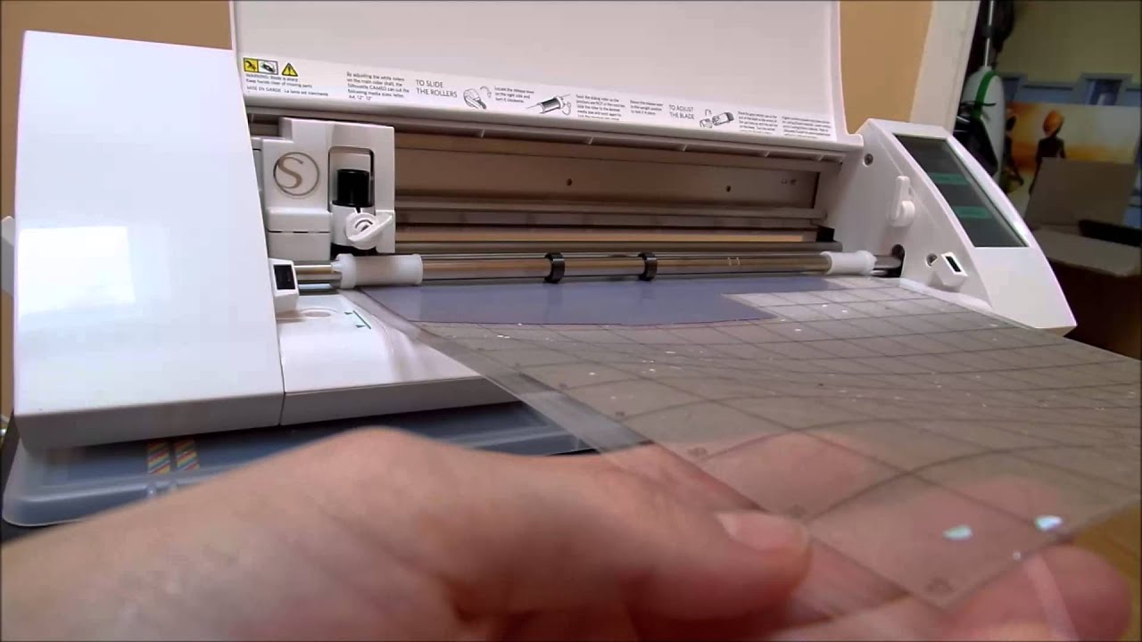 [SILHOUETTE] Ecriture sur studio + Découpe de flex