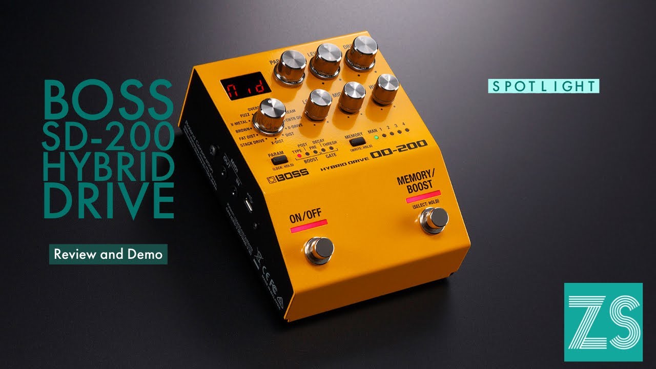 Spotlight: Boss OD-200 Hybrid Drive (review and demo)