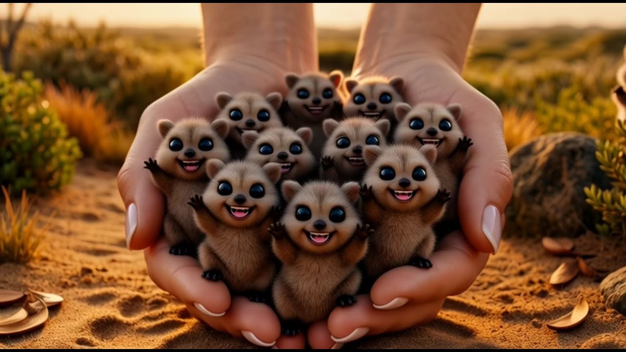 Mini Australia in the palm 🦘🐨of your hand Releasing Tiny animals into the wild | ASMR Macro Magic