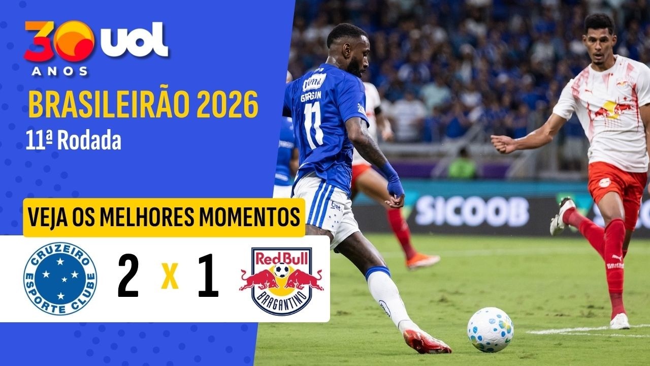 CRUZEIRO 2 X 1 RED BULL BRAGANTINO | MELHORES MOMENTOS | CAMPEONATO BRASILEIRO