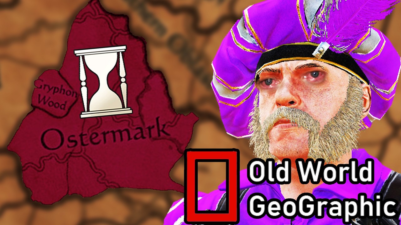 Ostermark, the Damned State with Destroyed Capital of the Empire- Old world Geographic