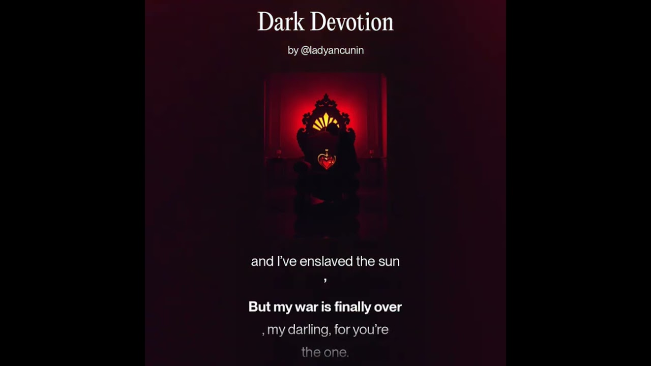 Dark Devotion (Ascended Astarion Pov to Lover)