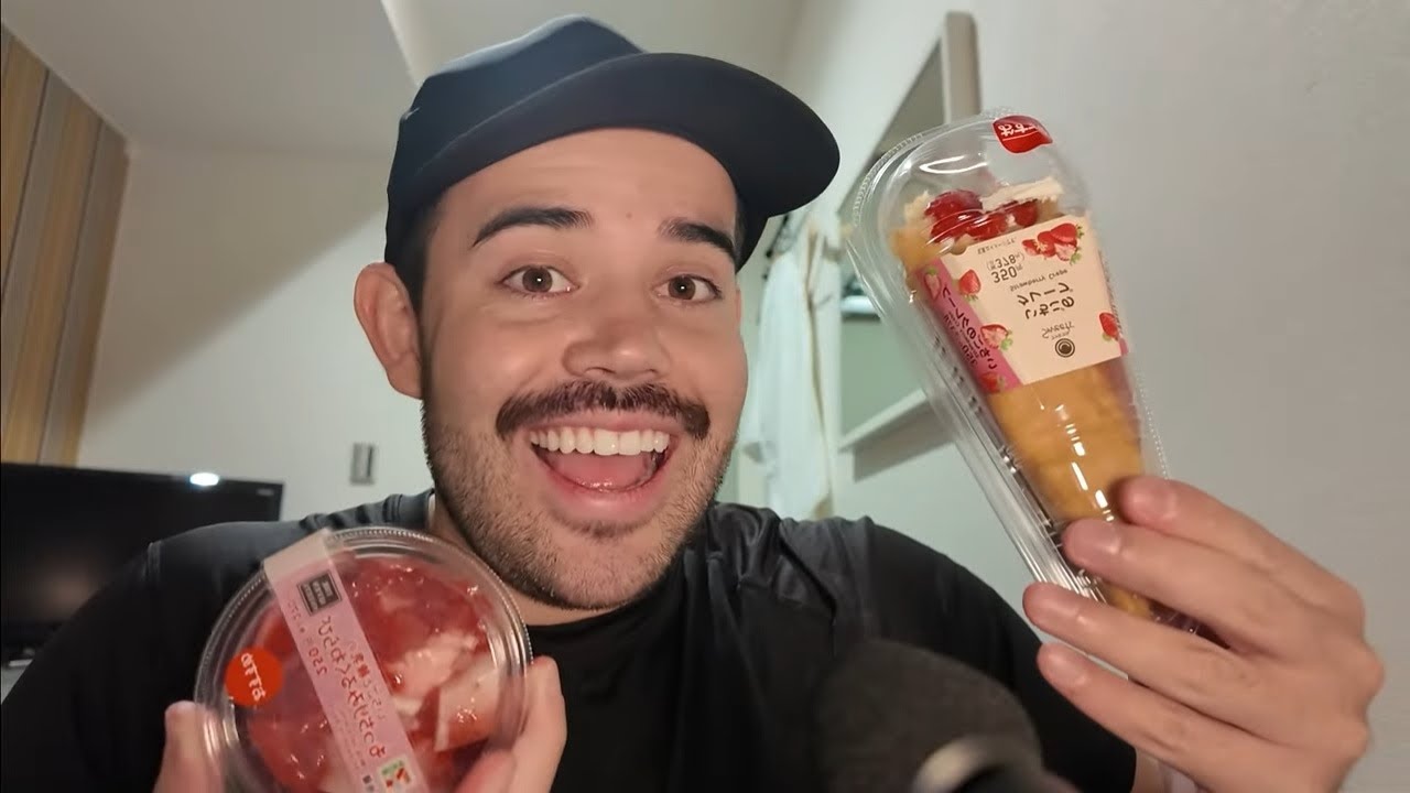 ASMR Whispered Ramble и Mukbang в Японии