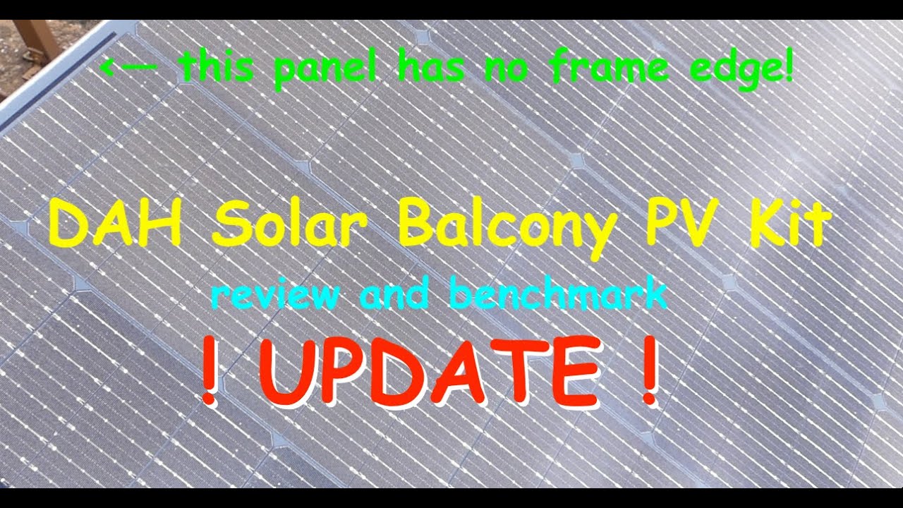 DAH Balcony Solar Kit Update - The 800W Inverter has Arrived, it ROCKS!