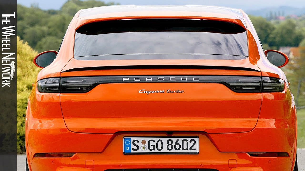 2020 Porsche Cayenne Turbo Coupe | Lava Orange | Driving, Interior, Exterior
