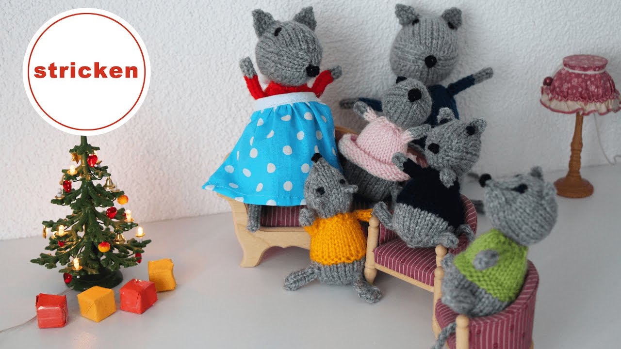 Maus stricken | DIY | mit Anleitung
